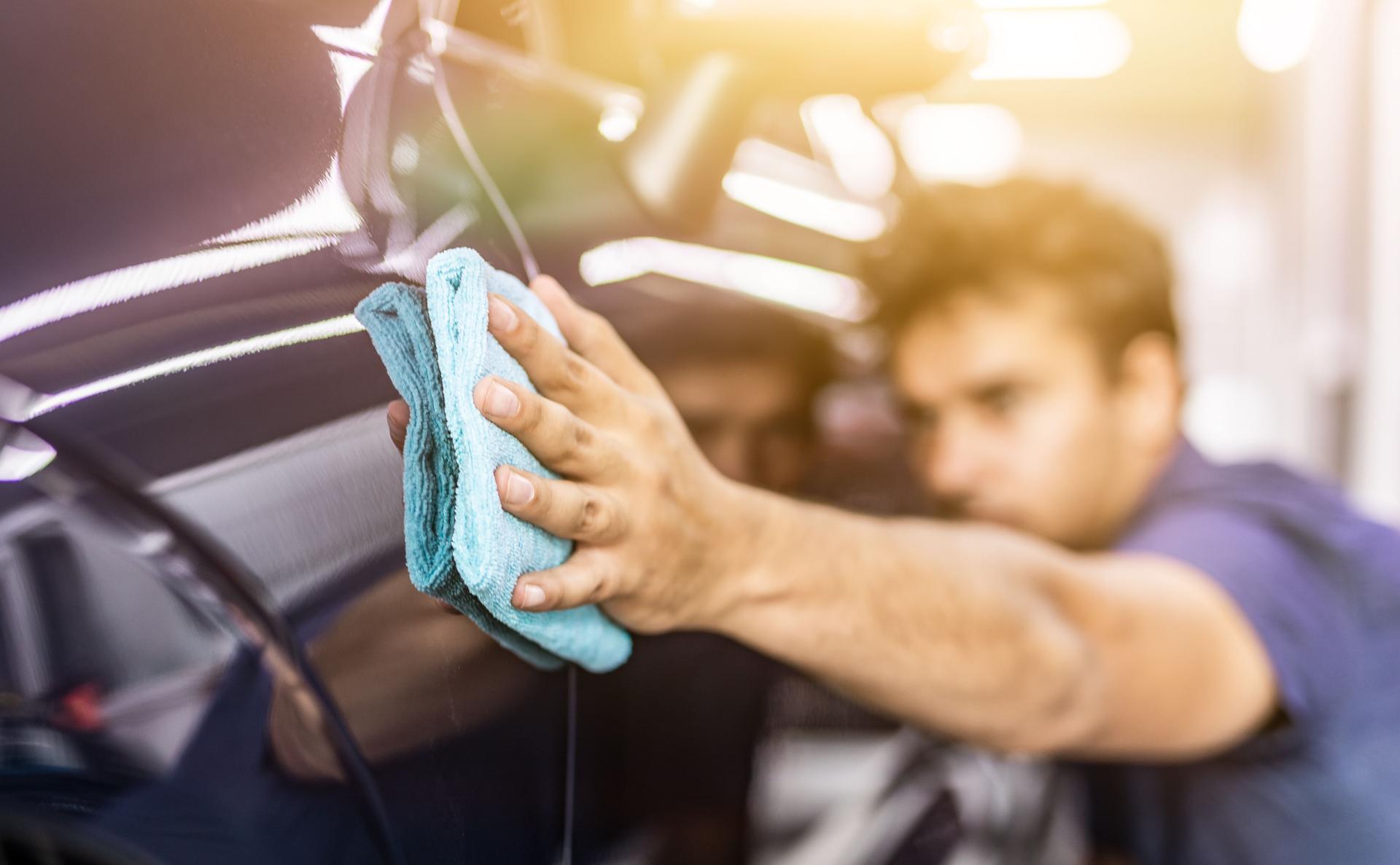 Car detailing concept. Auto cleaning and polish. Owensboro Auto spa 